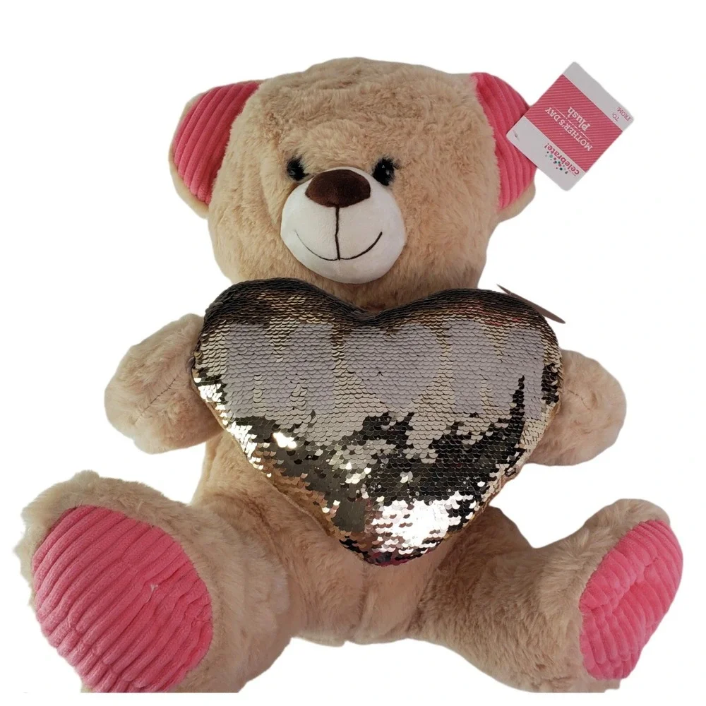 Teddy‎ Bear With Heart Gift Valentine's Day, Anniversary, Mother's Day, Birthday